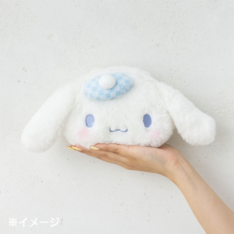 Cinnamoroll Plush Mini Face Pouch (Retro Pastel Series) - Image 2