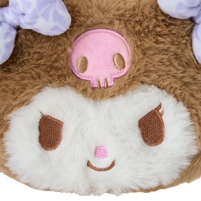 Kuromi Plush Mini Face Pouch (Retro Pastel Series) - Image 5