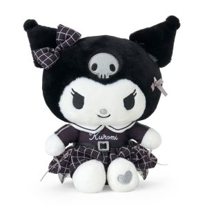 Kuromi 8 Plush (Silver Houndstooth Series)