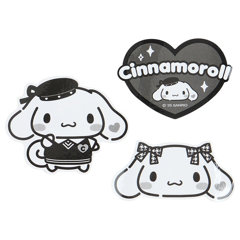 Cinnamoroll Smartphone Charm Set (Silver Houndstooth Series) - Image 4