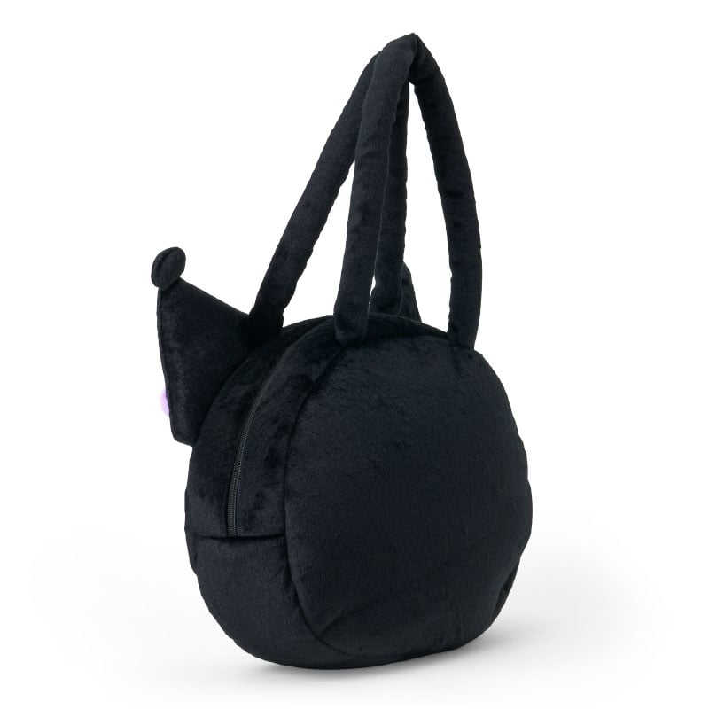 Kuromi Plush Face Tote Bag - Image 3