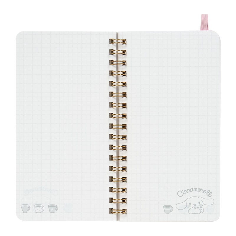 Cinnamoroll Slim Spiral Notebook (Elastic Closure) - Image 2