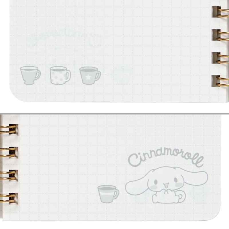 Cinnamoroll Slim Spiral Notebook (Elastic Closure) - Image 5