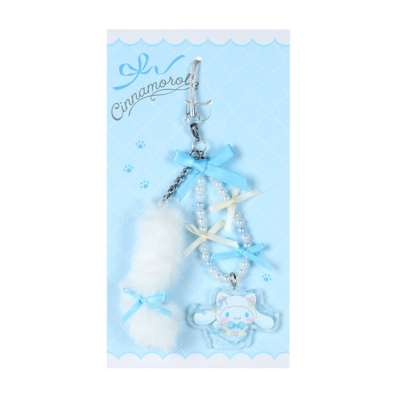 Cinnamoroll Beaded Smartphone Charm (Ballet Kitten Series) - Image 3