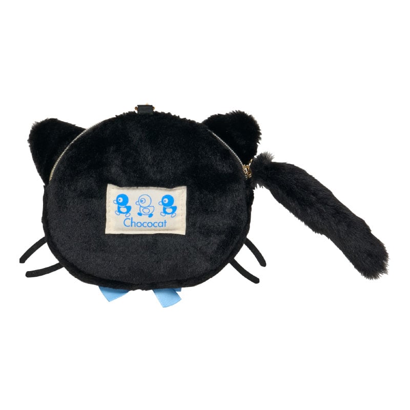 Chococat Plush Mini Face Pouch (Sanrio Cat Club Series) - Image 3