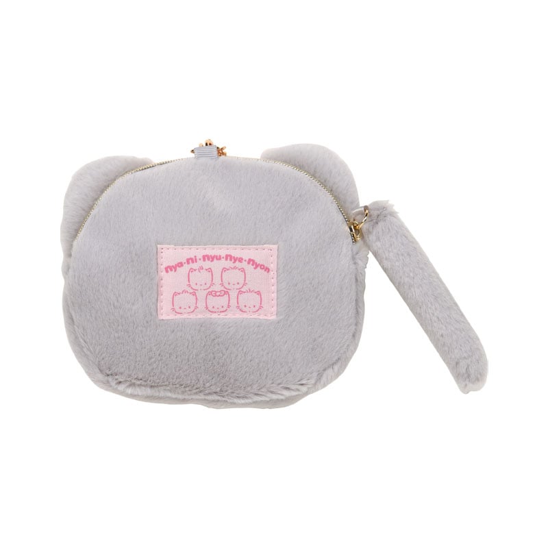 Nya Ni Nyu?Nye?Nyon Plush Mini Face Pouch (Sanrio Cat Club Series) - Image 5