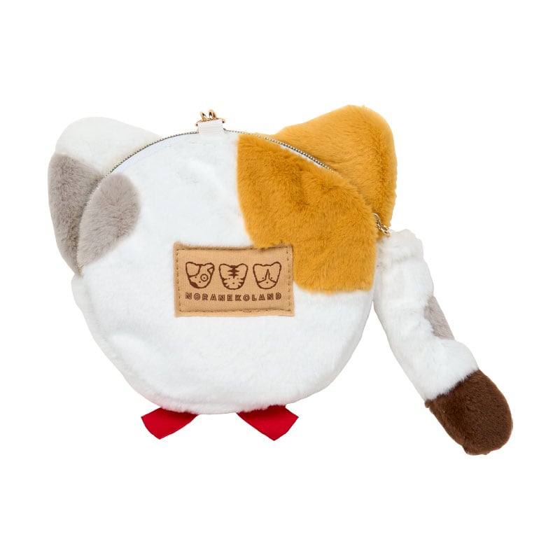 Noranekoland Plush Mini Face Pouch (Sanrio Cat Club Series) - Image 3