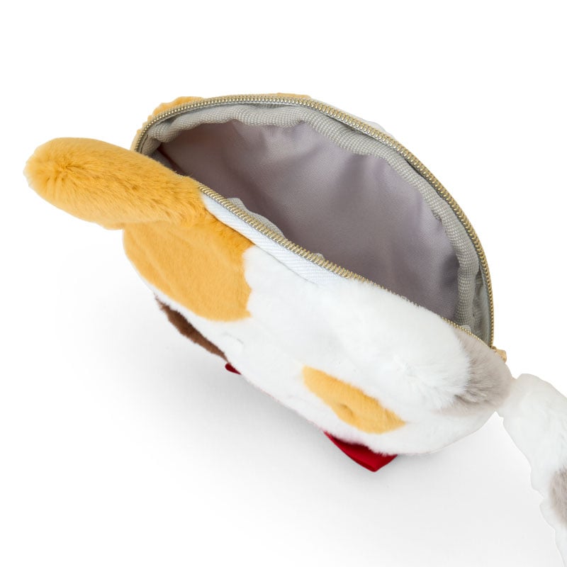 Noranekoland Plush Mini Face Pouch (Sanrio Cat Club Series) - Image 2