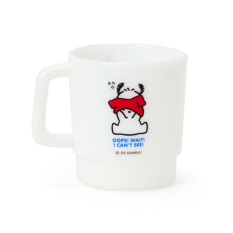Pochacco Plastic Mug (Dress-up Series) - Image 2
