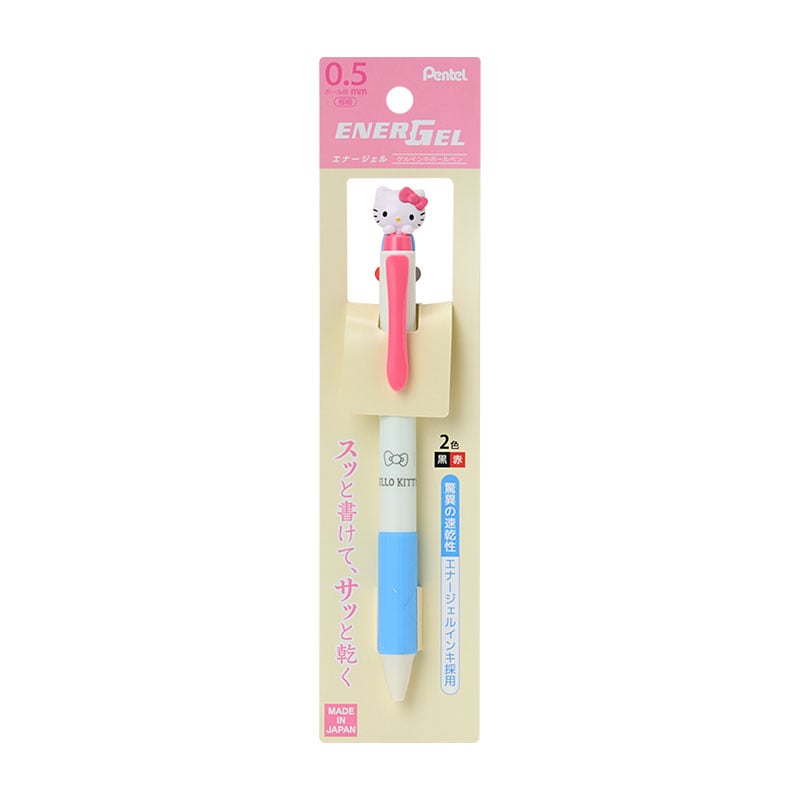 Hello Kitty 2-Color Pentel EnerGel Retractable Pen - Image 3