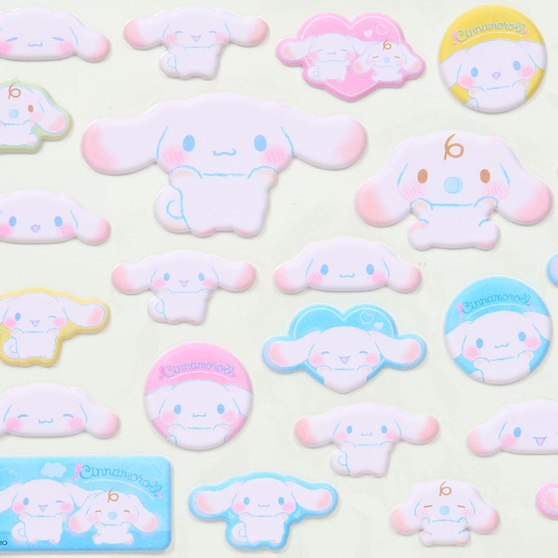 Cinnamoroll 25-pc Sticker Sheet (Rosy Cheeks Series) - Image 2