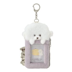 Sanrio Characters Bichon Frize Plush ID Card Holder (Always Together Pet Series)