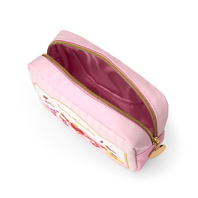 Sanrio Characters Mini Zipper Pouch (Strawberry News 50th Anniv. Series) - Image 2