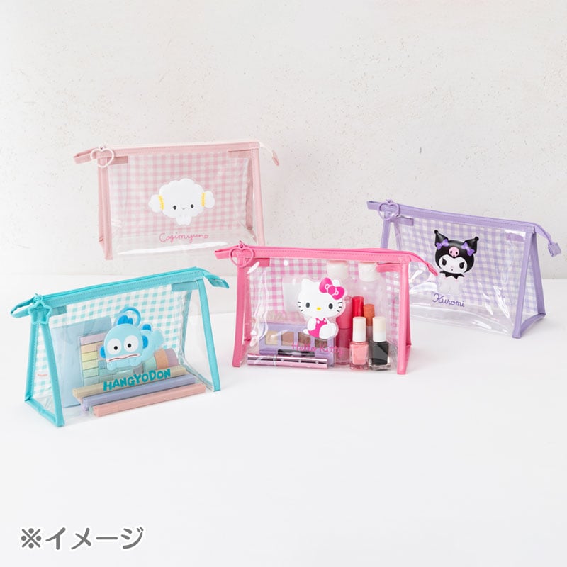 Cinnamoroll Clear Gingham Zipper Pouch - Image 4