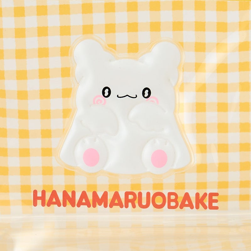 Hanamaruobake Clear Gingham Zipper Pouch - Image 3