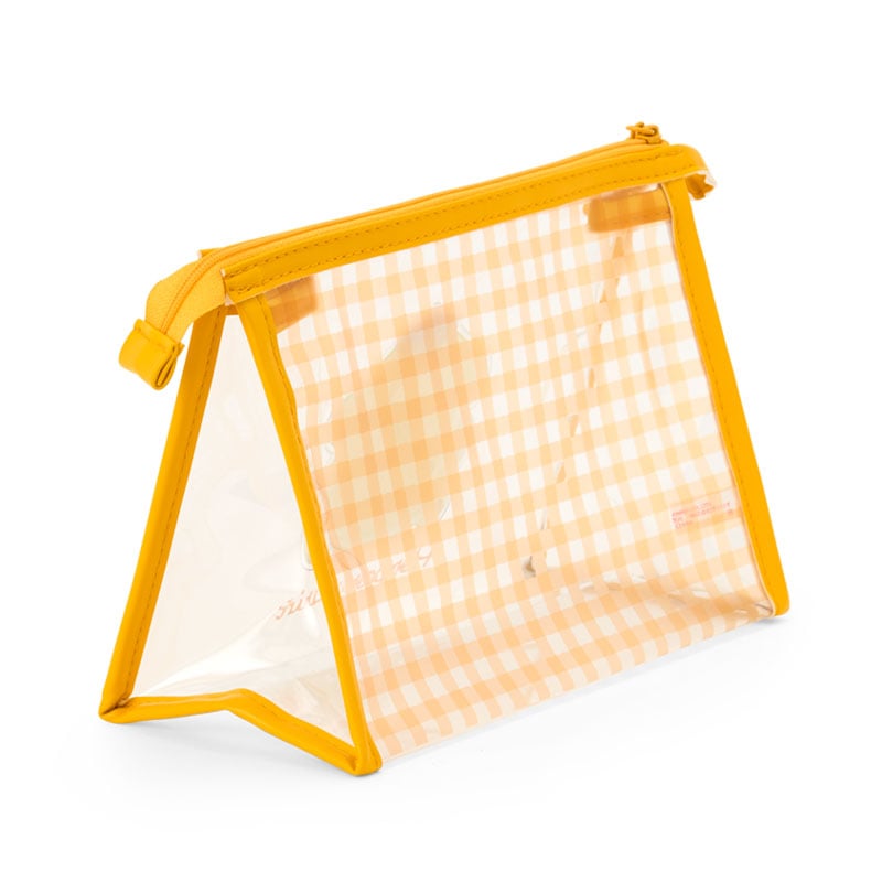 Pompompurin Clear Gingham Zipper Pouch - Image 2