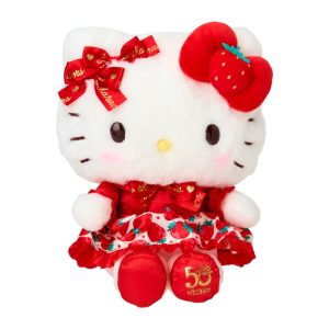 Hello Kitty 8 Plush (Strawberry News 50th Anniv. Series)