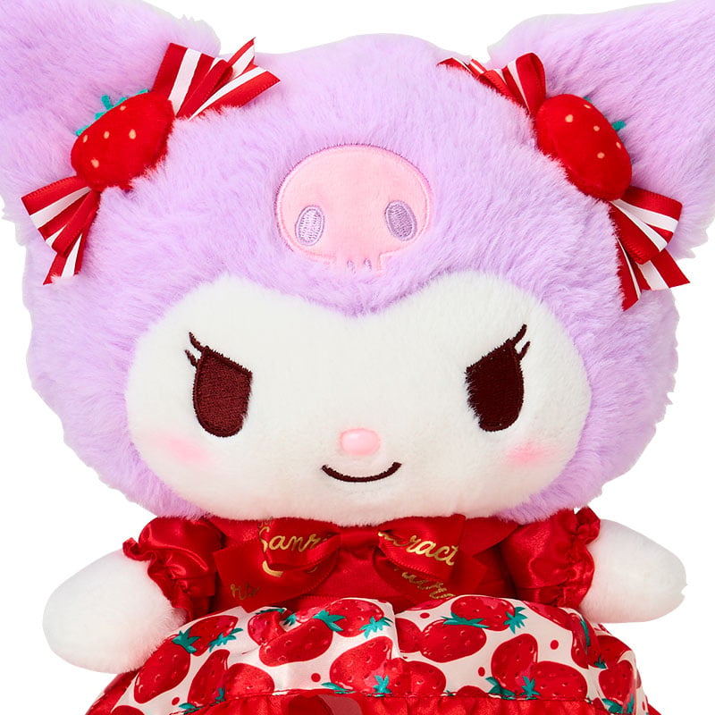 Kuromi 8 Plush (Strawberry News 50th Anniv. Series) - Image 3