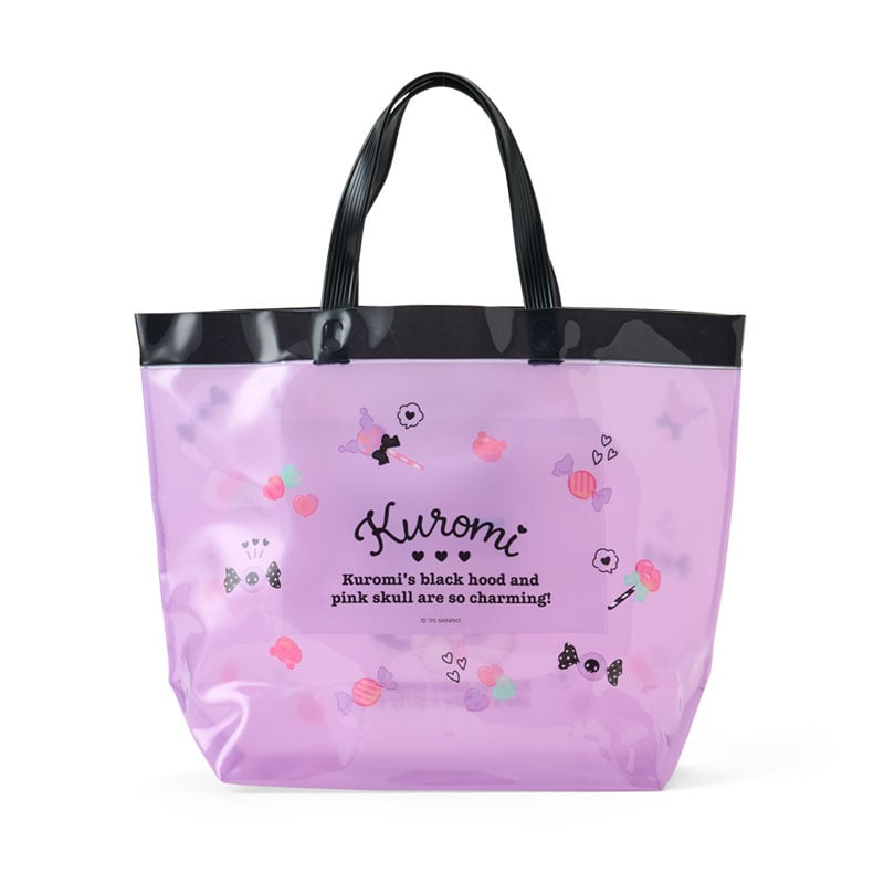 Kuromi Clear Vinyl Tote Bag - Image 3