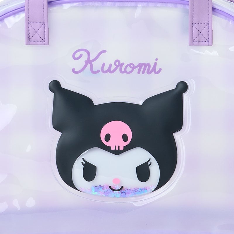 Kuromi Clear Handbag (Gingham) - Image 3