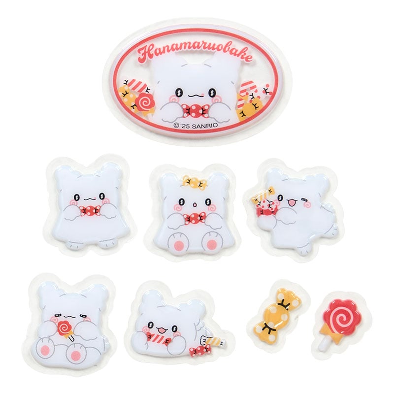 Hanamaruobake 24-pc Mini Sticker Set (I Love Sweets Series) - Image 2