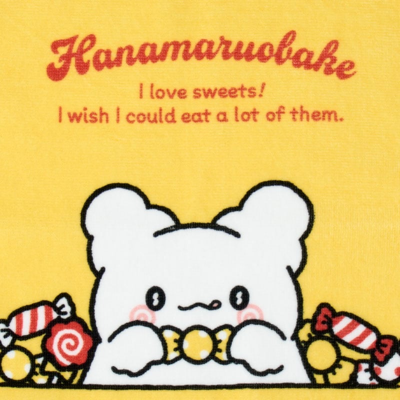 Hanamaruobake Wash Towel (I Love Sweets Series) - Image 2