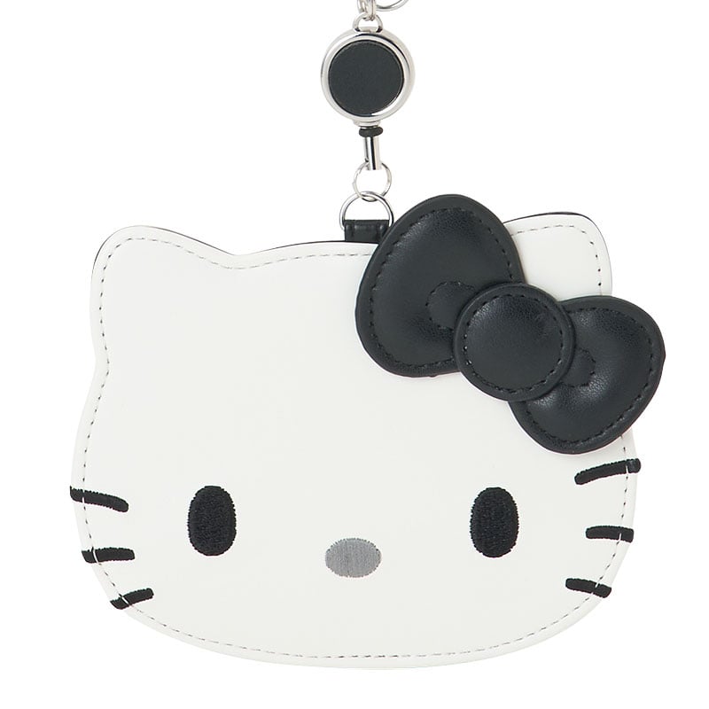 Hello Kitty Black Retractable ID Badge Reel (I Love Hello Kitty Series) - Image 3