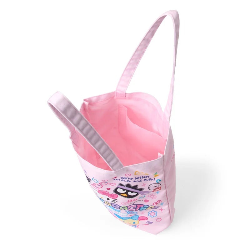 Sanrio Characters Tote Bag (Sparkling School Series) - Image 2