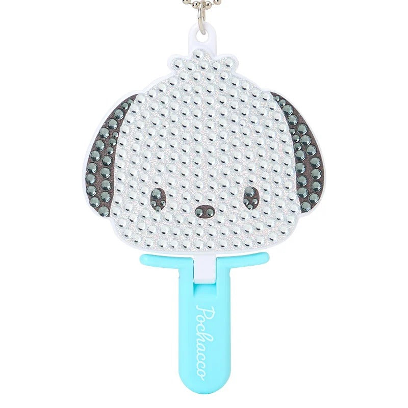 Pochacco Mini Bling Mirror Charm - Image 3
