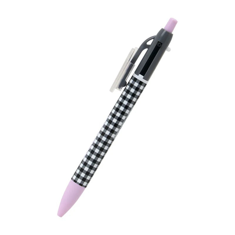 Kuromi 2-Color Gingham Retractable Pen - Image 3
