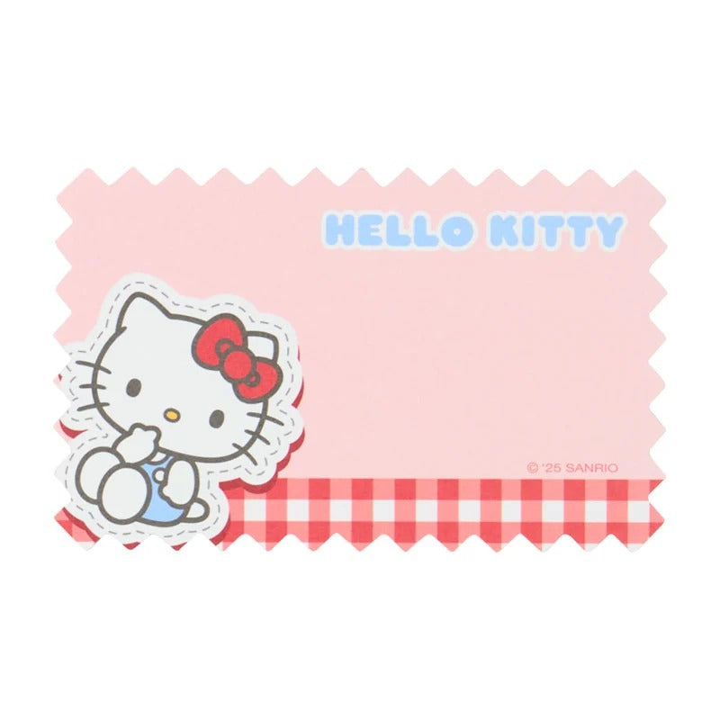 Hello Kitty Gingham Mini Memo Sheets - Image 3