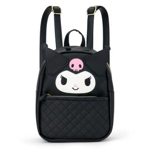 Kuromi Classic Quilted Mini Backpack