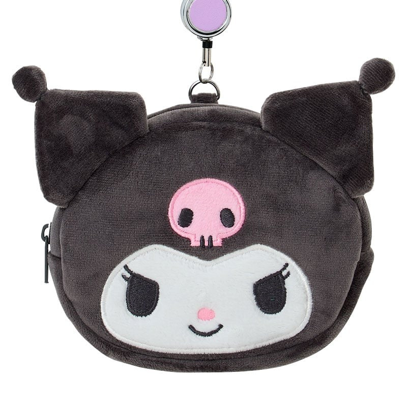 Kuromi Plush ID Badge Holder & Reel - Image 4