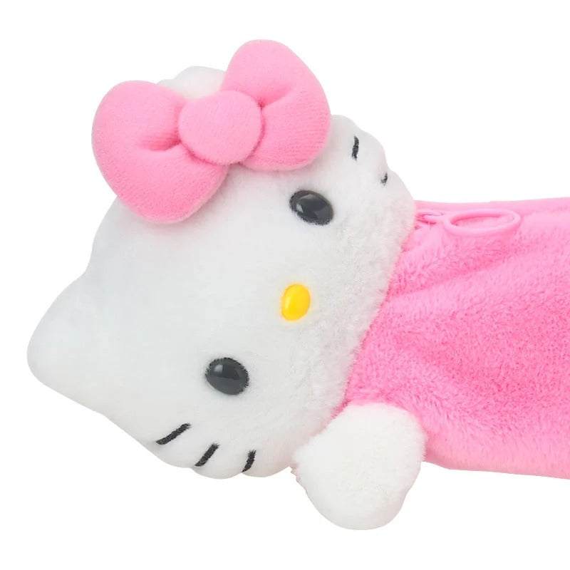 Hello Kitty Plush Pal Pencil Case (Side Pose) - Image 3