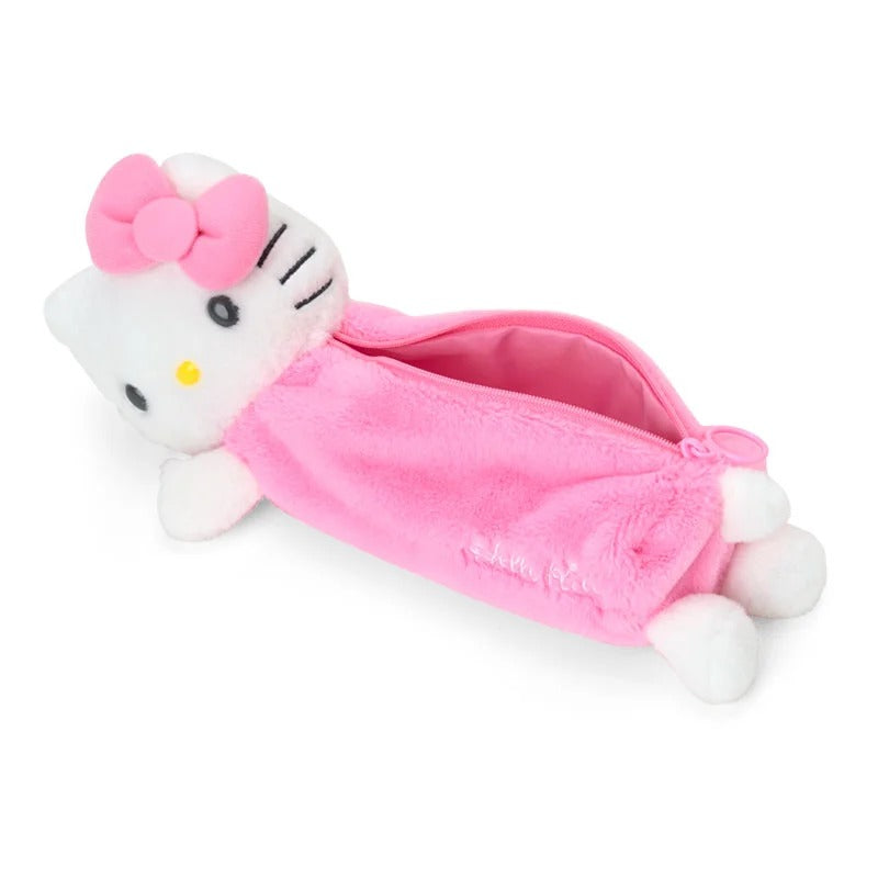 Hello Kitty Plush Pal Pencil Case (Side Pose) - Image 2
