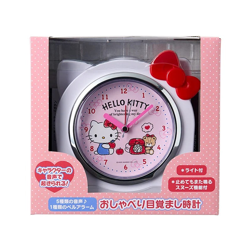 Hello Kitty Snooze-n-Stop Talking Alarm Clock (Tiny Chum) - Image 2