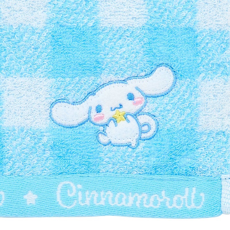 Cinnamoroll Gingham Imabari Wash Towel - Image 2